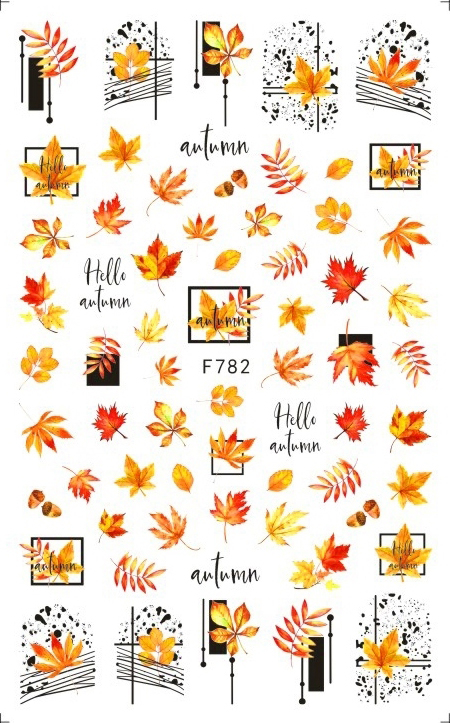 F782 Self-adhesive Nail Sticker 2021 New