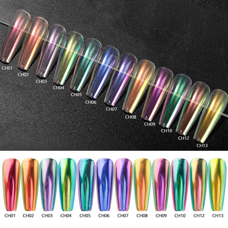 Aurora Fairy Nail Mirror Powder Nail Air Cushion Magic Pen