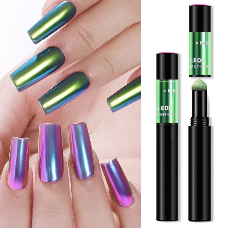 Chameleon Nail Mirror Powder Nail Air Cushion Magic Pen