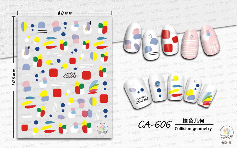 CA606 Self-adhesive Nail Art Sticker
