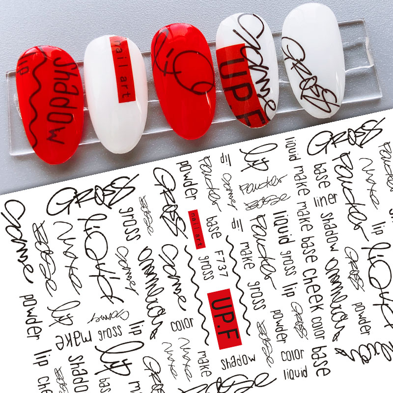 F737 Self-adhesive Nail Sticker 2021 New