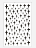 F741 Heart Black White Color Self-adhesive Nail Sticker 2021 New