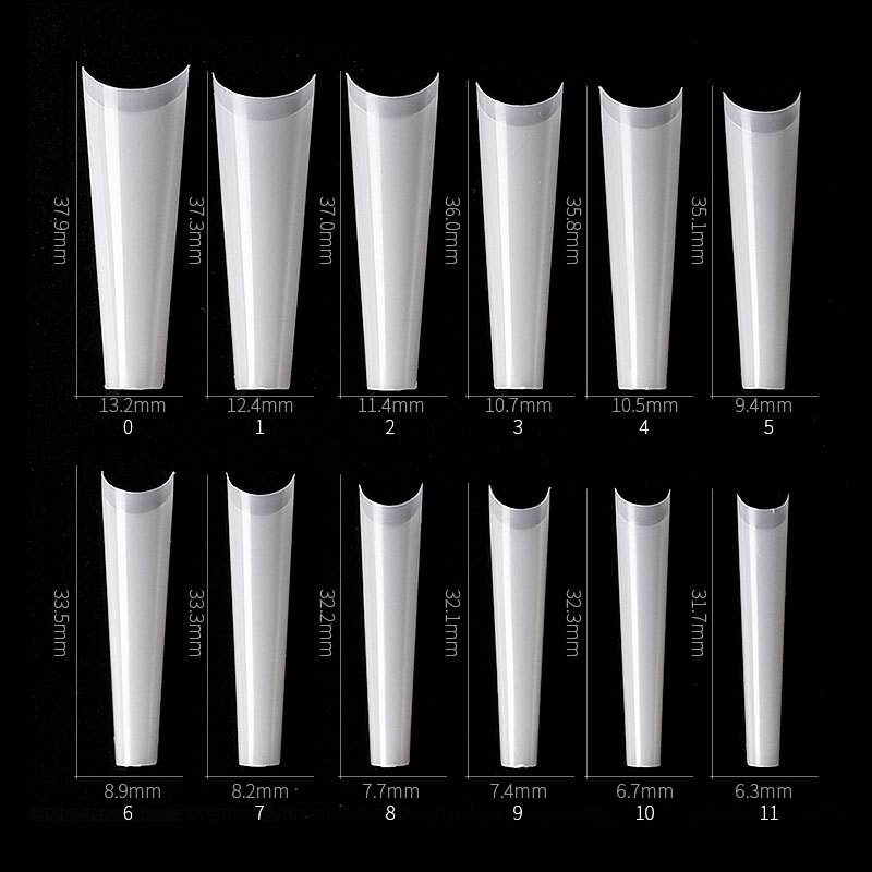 504pcs/bag Lengthen Cowboy Nail Tips