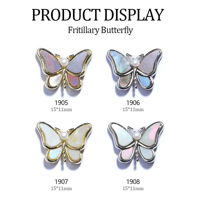 3D Butterfly Nail Art Decorations