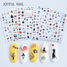 Halloween Nail Sticker 2021 New Joyful #1106-1111