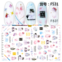 F531 3D Self Adhesive Nail Art Sticker