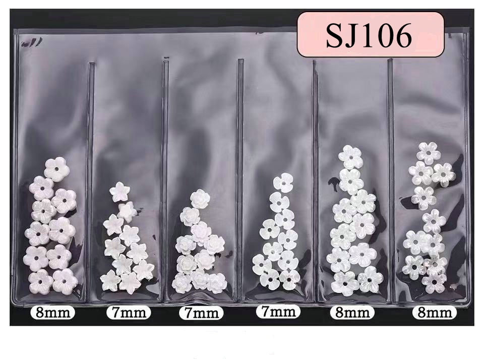 Flower Nail Decoration