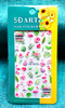 5D Embossed Summer Nail Sticker