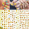 WG640-647 Sunflower Self-adhesive Sticker