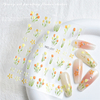 Spring Tulip Adhesive Nail Sticker