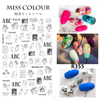 Flower Heart Adhesive Nail Sticker