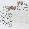 French Manicure Gradient Stickers