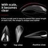 120pcs Eagle Claw Curved Stiletto Nail Dual Forms for Poly Gel Extension Nail Tip 