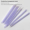 50pcs Disposable Purple Nail Art Brush Eyeliner Painting Pen Manicure Brush Nail Embossing Line Drawing Brush Makeup Tools