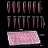 150pcs/box French Dual Nail Form With Edges Inside Nail Tips
