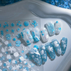 New Summer Waves Shell Nail Sticker