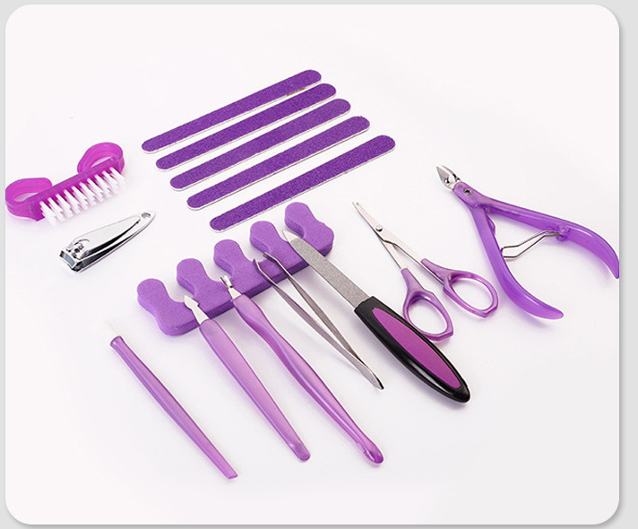 Manicure Set Nail Clipper Kit Nail Care Tool 