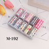 36 Designs Nail Foils for Transfer Paper Cartoon Stickers Colorful Nail Wraps Nail Decoration