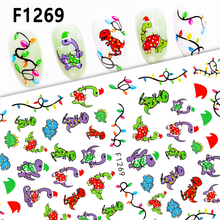2026 Christmas Nail Adhesive Sticker