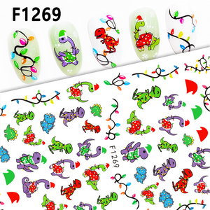 2026 Christmas Nail Adhesive Sticker