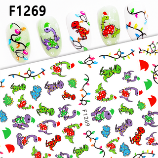 2026 Christmas Nail Adhesive Sticker