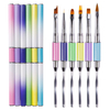 Double-use Professional Nail Art Brush with Nail Art Tool