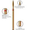 2mm Long Flame Cuticle Clean Nail Drill Bit Titanium Russian Diamond Nail Bits Dead Skin Nail Accessories Cleaner Manicure Tool