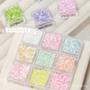 Colorful Bohemian Series Beads Mixed Sizes Pearl Nail Accessories Resin Special-shaped Nail Decoration
