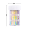 2020 New Laser Punk Butterfly Leaf Shape Multi-element Nail Transfer Foil