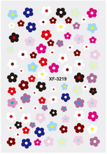 XF3219 3D Nail Art Sticker