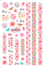 XF3204 3D Nail Art Sticker