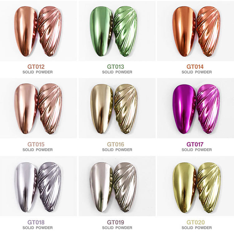 Nail Solid Mirror Powder