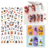 F682-F691 Halloween And Christmas 3D Nail Sticker 