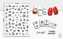 CA661 Self-adhesive Nail Art Sticker