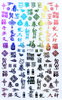 F721 Chinese New Year Self-adhesive Nail Art Sticker