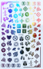 F722 Chinese New Year Self-adhesive Nail Art Sticker