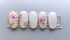F729 Flower Self-adhesive Nail Sticker 2021 New