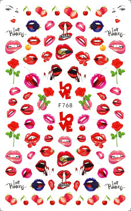 F768 Self-adhesive Nail Sticker 2021 New