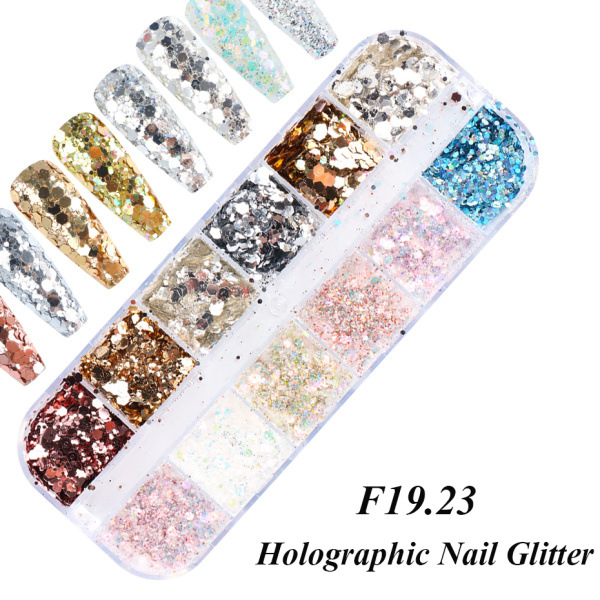 Symphony Sequins Nail Glitter Powder 