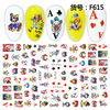 F615 Christmas Halloween 3D Self Adhesive Nail Art Sticker 