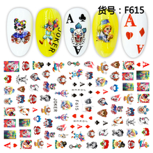 F615 Christmas Halloween 3D Self Adhesive Nail Art Sticker 