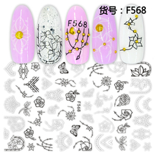 F568 3D Self Adhesive Nail Art Sticker