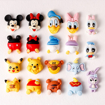 Cartoon Style Donald Duck Micky Daisy Nail Decoration