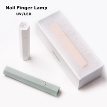 UV/LED Hand Lamp Nail Finger Lamp with USD Data Cable