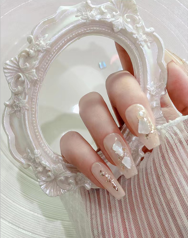 Natural Shell Slice Nail Decoration 