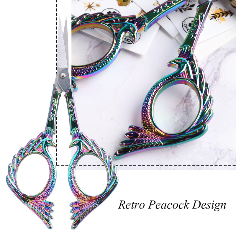 Peacock Nail Scissors
