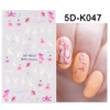 5D Embossed Dancing Nail Sticker