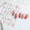 Spring Tulip Adhesive Nail Sticker
