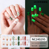 Semi cured Gel Nail Sticker 16pcs/sheet