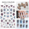 Retro patterns Adhesive Nail Sticker
